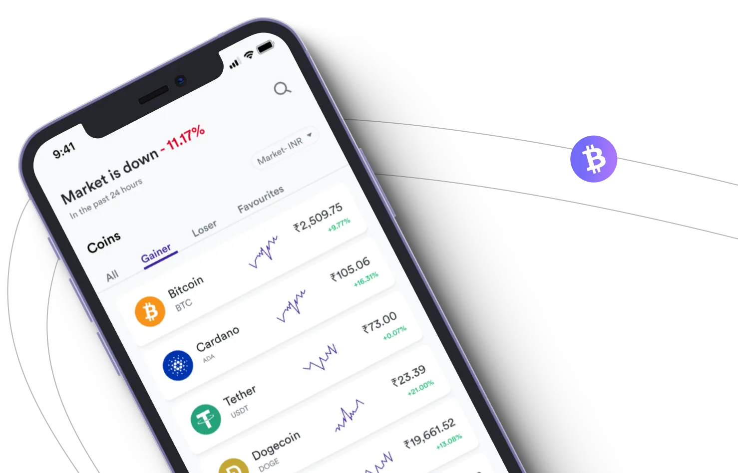 Conderbit App  - Aproveite os mercados de criptografia e ganhe com o Conderbit App 